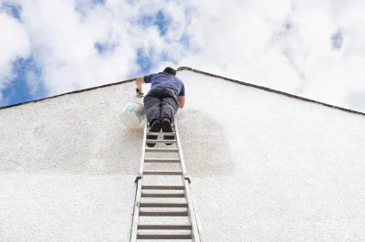 Peinture extérieure aux Grandes-Armoises — façades et ravalement